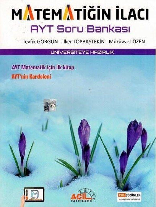 Ayt Matematiğin İlacı Soru Bankası Acil Yayınları ürün görseli 1