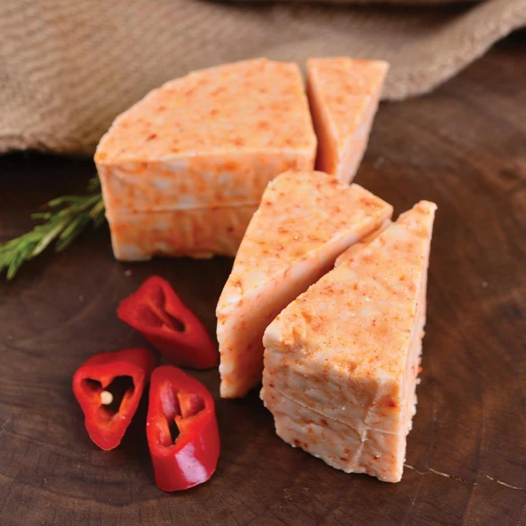 Ayvalık Sepet Peyniri Pul Biberli 1000 g e - Resim 2