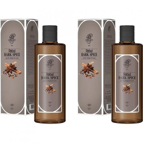 Rebul Dark Spice Kolonya 2 Adet 250 ml ürün görseli 1