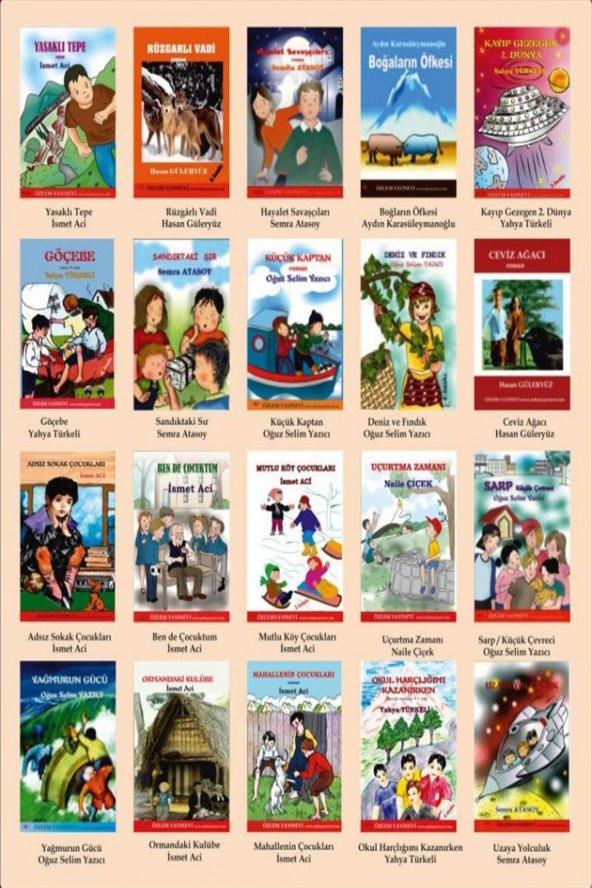 Özgün Çocuk Romanları (20 Kitap Set) ürün görseli 1