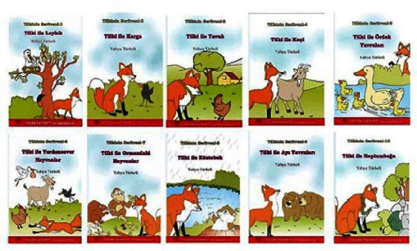 Tilkinin Serüvenleri (10 Kitap Takım) - Yahya Türkeli ürün görseli 1