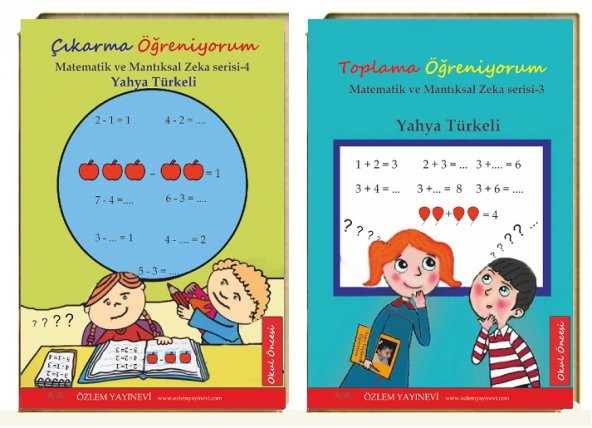 Okul Öncesi ve 1. Sınıf Toplama ve Çıkarma Öğreniyorum Serisi - Yahya Türkeli ürün görseli 1