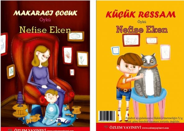 Küçük Ressam - Makaracı Çocuk - Nefise Eken ürün görseli 1