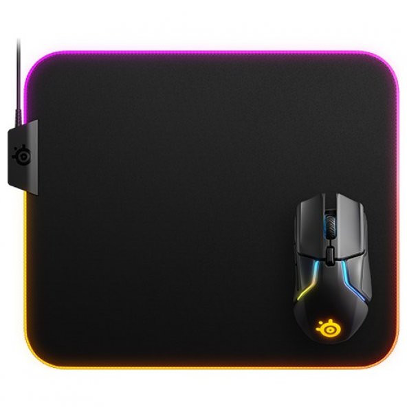 Steelseries Qck Prism Cloth (Kumaş) Medium Rgb Oyun Mousepad ürün görseli 1