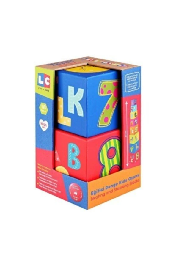 Let's Be Child Eğitici Denge Kule Oyunu ürün görseli 1