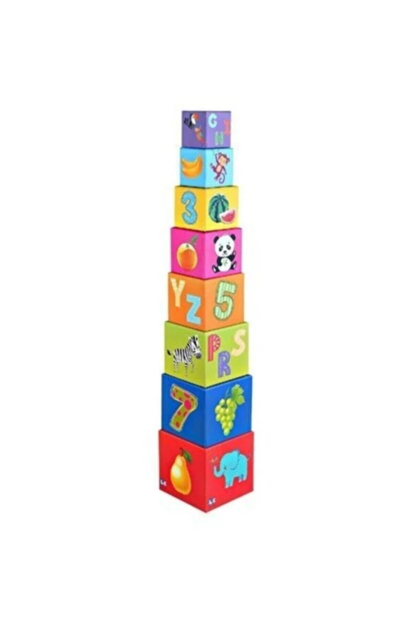 Let's Be Child Eğitici Denge Kule Oyunu - Resim 3