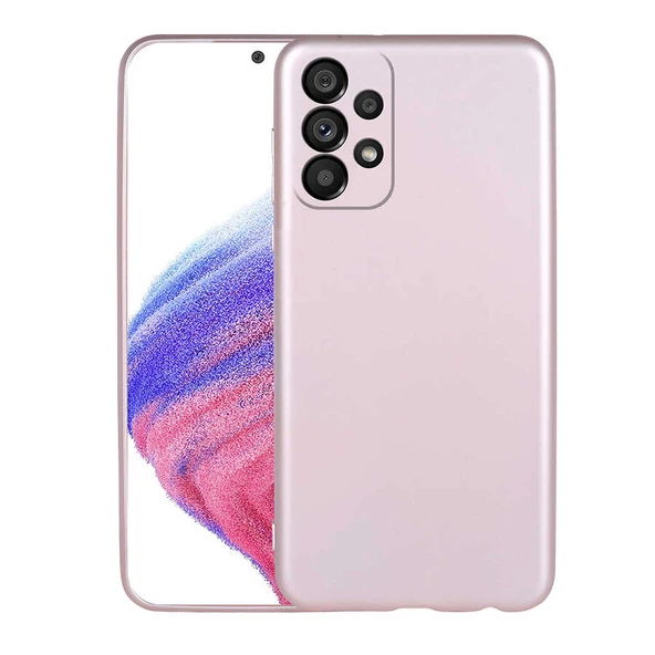 Gpack Samsung Galaxy A33 5G Kılıf Mat Kamera Korumalı Soft Premier SilikonNano Glass - Resim 5