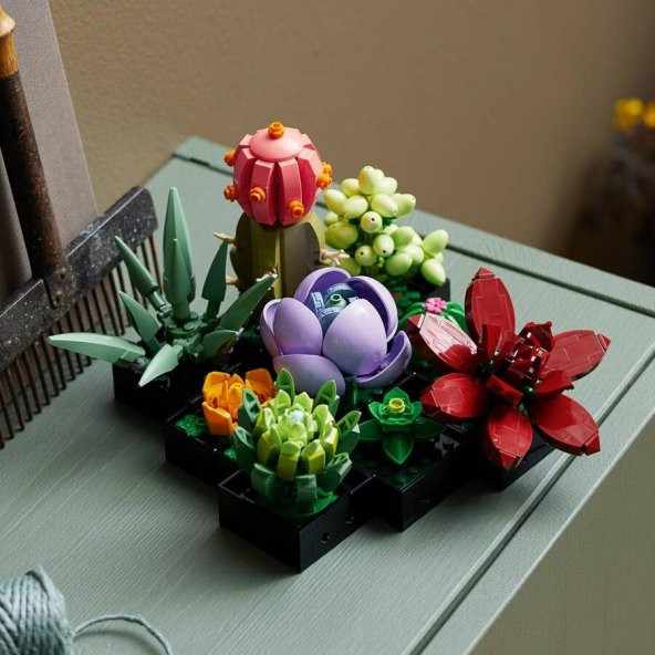 LEGO Creator Expert 10309 Succulents - Resim 3