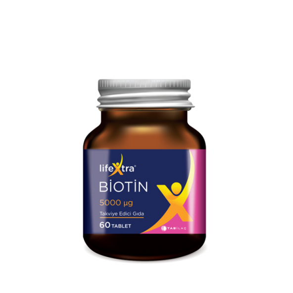 Lifextra Biotin 5000 mg 60 Tablet ürün görseli 1