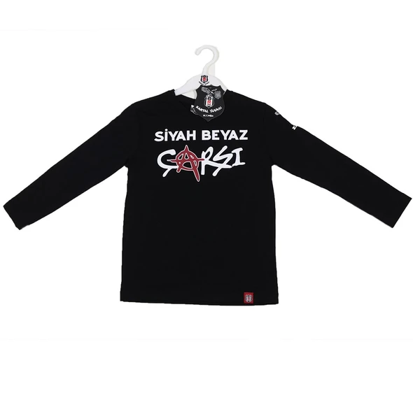 BJK SWT 020 Beşiktaş Orijinal Lisanslı Uzun Kol Sweatshirt ürün görseli 1
