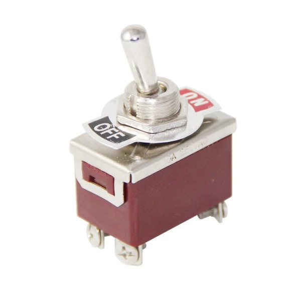 IC-156  Toggle Swıtch Büyük Boy On-Off 4P Vidalı ürün görseli 1