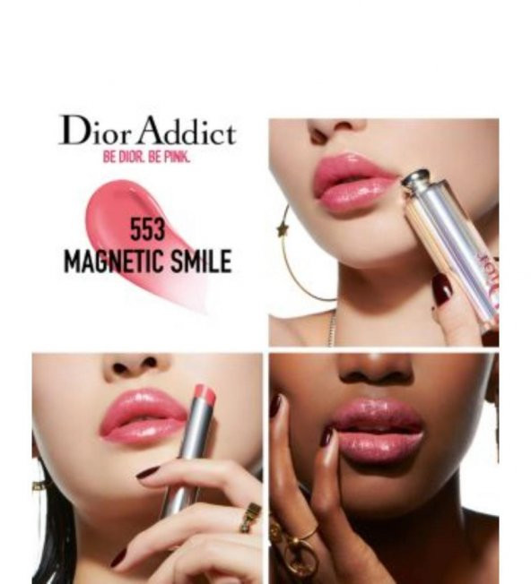 Dior Addict Stellar Shine Stick Refill 553 Magnetic Smile ürün görseli 1