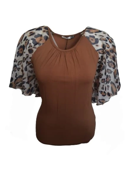 Pink Dream Fashion Kadın Penye Bluz P-02091 ürün görseli 1