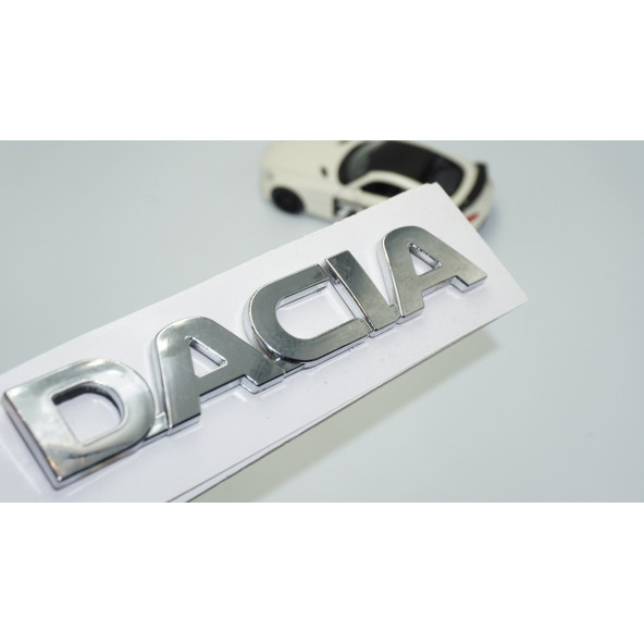 DK Tuning Dacia Tırnaklı Bagaj Krom ABS 3M 3D Yazı Logo Amblem ürün görseli 1