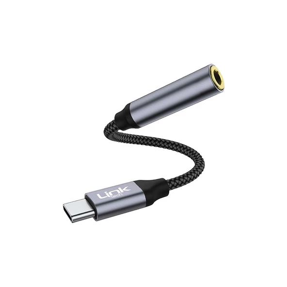 LinkTech A195 Type-C - 3.5mm Jack Kulaklık Dönüştürücü - Resim 4
