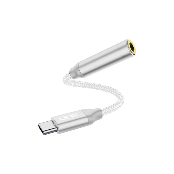 LinkTech A195 Type-C - 3.5mm Jack Kulaklık Dönüştürücü - Resim 2