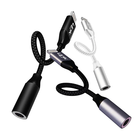 LinkTech A194 Lightning - 3.5mm Jack Kulaklık Dönüştürücü ürün görseli 1