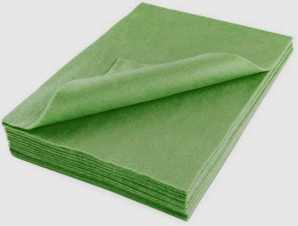 Kalın Keçe Ucuz Yerli Mint Yeşili 3 mm 100 x 100 cm ürün görseli 1