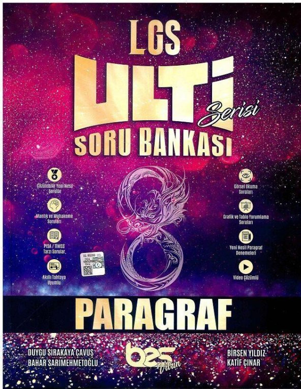 8. Sınıf Paragraf Ulti Soru Bankası Bes Yayınları ürün görseli 1