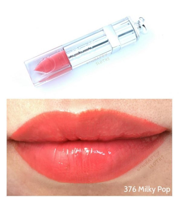 Dior Addict Milky Tint Lip Gloss - 376 Milky Pop ürün görseli 1