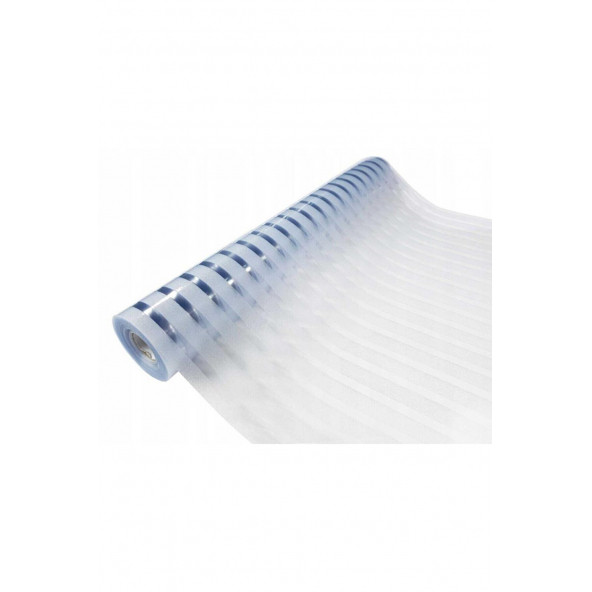 Çizilmez Cam Kumlama Dekoratif Çizgili Cam Folyosu 50 Cm X 6 Metre ürün görseli 1