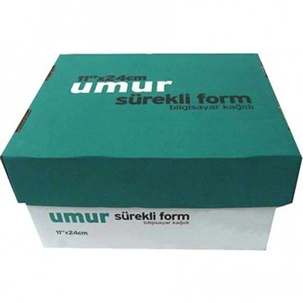 UMUR SUREKLI FORM 11x24 4N 60gr.500 LU 5.5 PERFORE ürün görseli 1