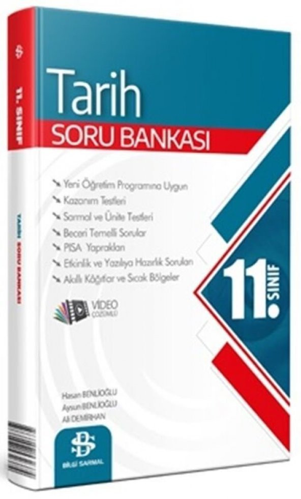 11. Sınıf Tarih Soru Bankası Bilgi Sarmal Yayınları ürün görseli 1