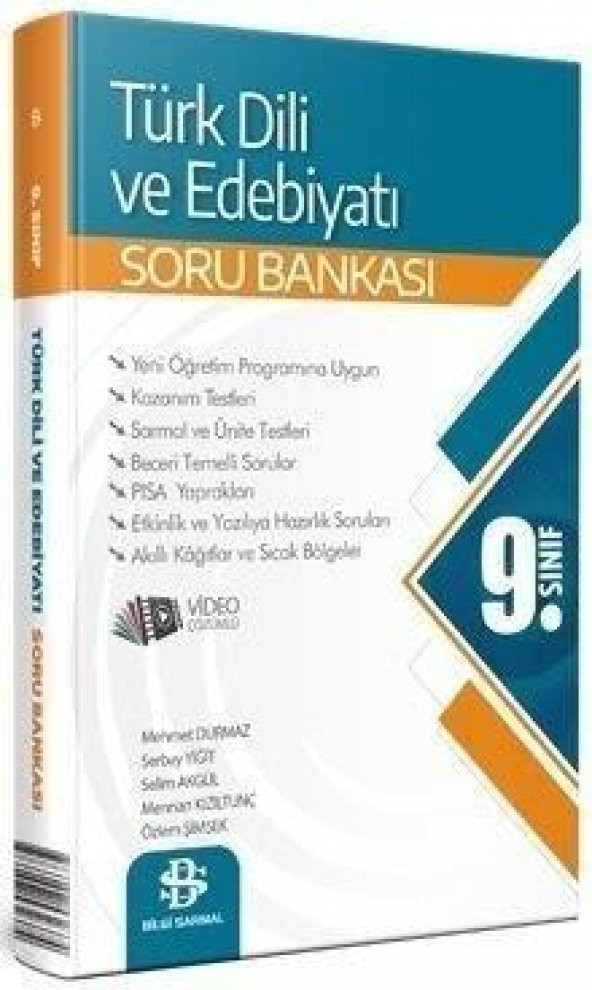 9. Sınıf Türk Dili ve Edebiyatı Soru Bankası Bilgi Sarmal ürün görseli 1