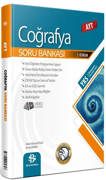 AYT Coğrafya Soru Bankası Bilgi Sarmal Yayınları ürün görseli 1