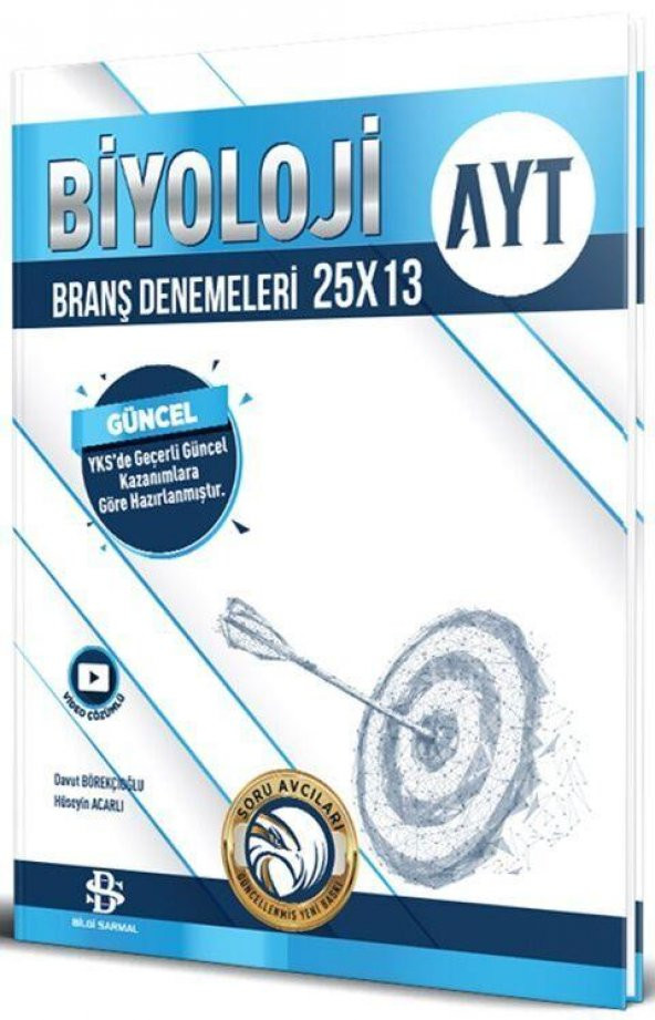 AYT Biyoloji 25 x 13 Denemeleri Bilgi Sarmal ürün görseli 1