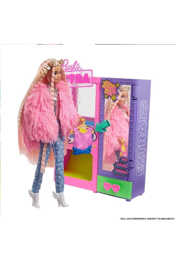 Barbie Extra Kıyafet Otomatı Oyun Seti - Resim 7