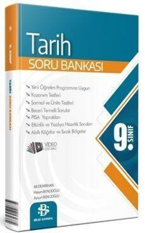 9. Sınıf Tarih Soru Bankası Bilgi Sarmal Yayınları ürün görseli 1