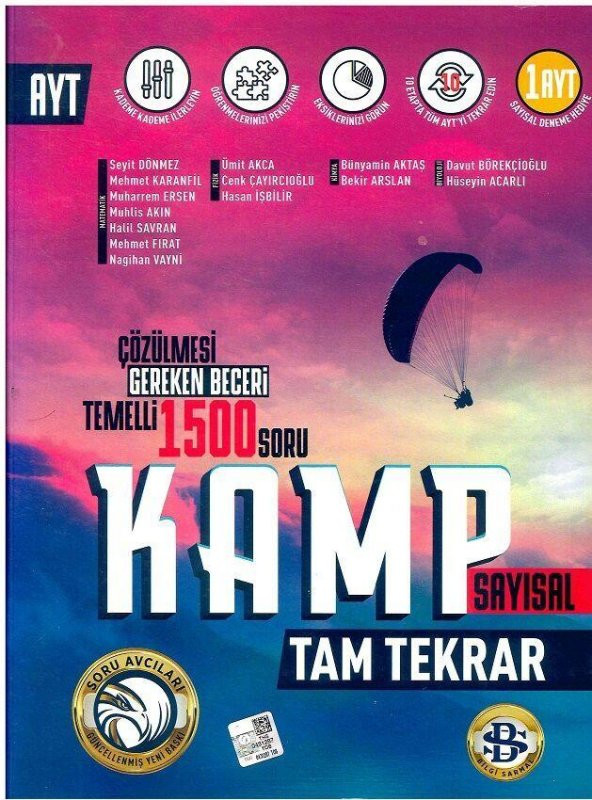 AYT Sayısal Tam Tekrar Kamp Bilgi Sarmal ürün görseli 1