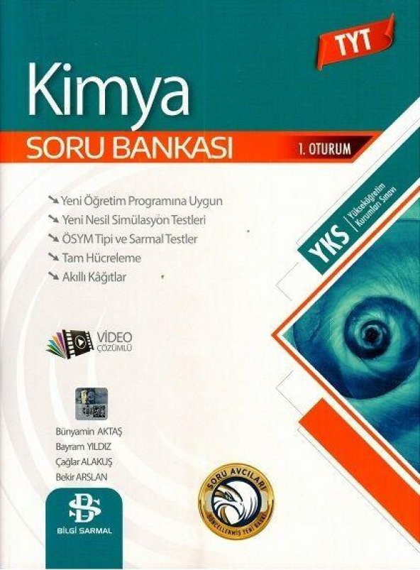TYT Kimya Soru Bankası Bilgi Sarmal Yayınları ürün görseli 1