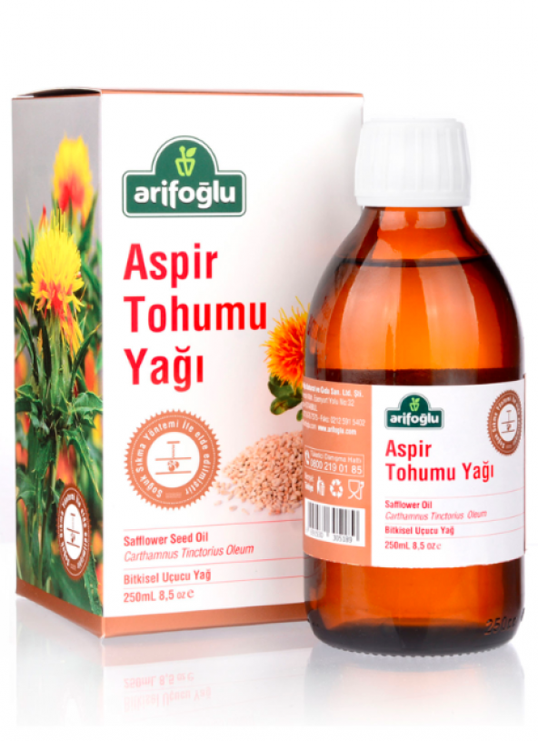 Arifoğlu Aspir Tohumu Yağı 250 ML ürün görseli 1
