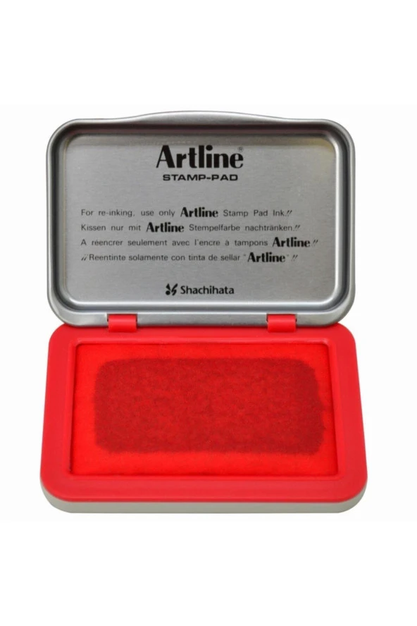 Artline Doldurulabilen Istampa No:00 40 x 63 mm Kırmızı Metal Istampa ürün görseli 1