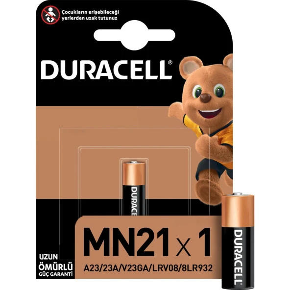 Duracell Özel Alkalin MN21 Pil 12 Volt ürün görseli 1