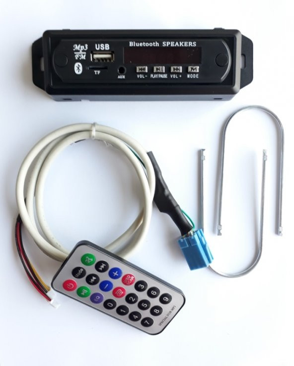 2012 model ve üstü fiat Linea-Punto-Doblo-Fiorino Araçlar İçin Usb-Bluetooth-Aux 12Volt ürün görseli 1