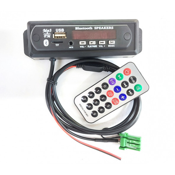 Honda Jazz/City 2002-2006 Model Uyumlu Mikrofonlu Usb Bluetooth Mp3 Aux Çalar ürün görseli 1