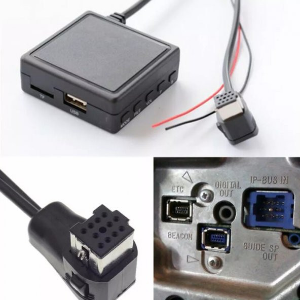 Pioneer ip-bus Mikrofonlu Bluetooth Usb Aux - Resim 3