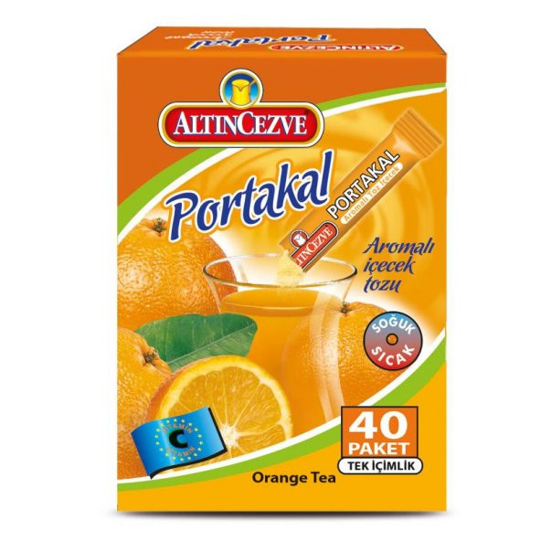 Altıncezve Tek İçimlik Portakal Aromalı İçecek Tozu 40 x 1.5 Gr ürün görseli 1
