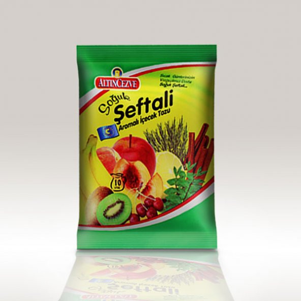 Altıncezve Şeftali Aromalı Toz İçecek 450 G - Soğuk ürün görseli 1