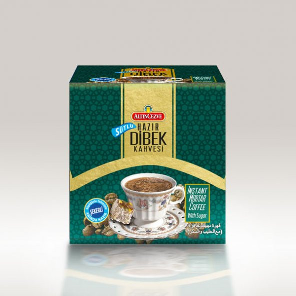 Altın Cezve Hazır Dibek Kahvesi Sütlü Şekerli 20 x 10 G ürün görseli 1
