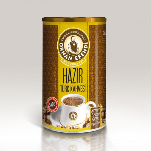 Altıncezve Orhan Efendi Hazır Türk Kahvesi Sade 500 G ürün görseli 1