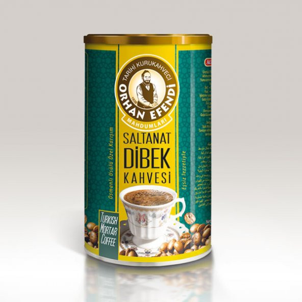 Orhan Efendi Dibek Kahvesi Teneke 500 G ürün görseli 1