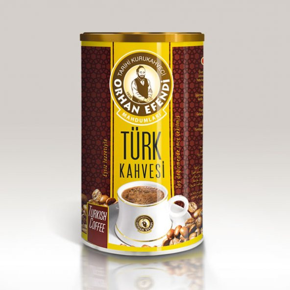 Orhan Efendi Türk Kahvesi Teneke 500 G ürün görseli 1