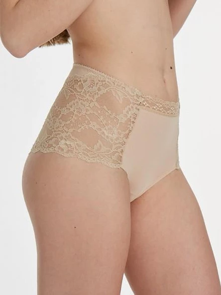 X LADY 941 YÜKSEK BEL DANTEL KÜLOT - Resim 5