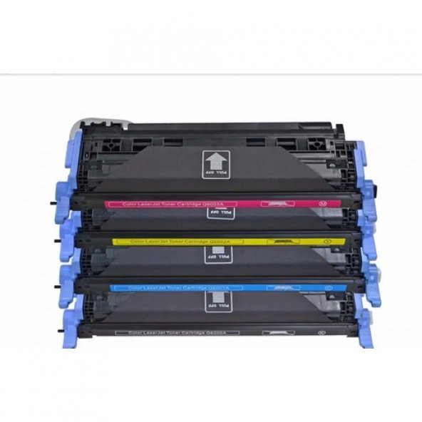 Xplus Colour Laserjet 2605 Q6000A-Q6001A-Q6002A-Q6003A 4 Renk Muadil Toner Seti ürün görseli 1