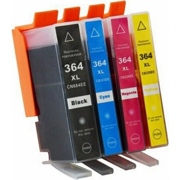 Photo Print Plus B209A/C Kartuş Set 4 Renk Takım Muadil Yüksek Kapasite 364XL ürün görseli 1
