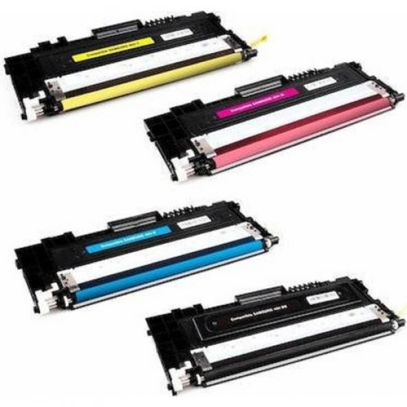Photo Print Samsung CLP-C460W CLT-406 Serisi 4 Renk Muadil Toner Takım ürün görseli 1